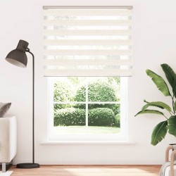 Store zèbre beige marbré largeur du tissu 135,9 cm polyester 