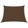 Voile d'ombrage 160 g/m² Marron 4/5x3 m PEHD 