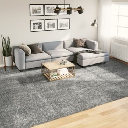 Tapis shaggy PAMPLONA poils longs moderne vert 300x400 cm 