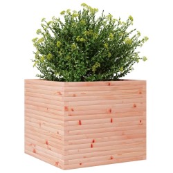 Jardinière 80x80x68,5 cm bois massif douglas 