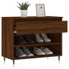 Armoire à chaussures Chêne marron 70x36x60 cm Bois d'ingénierie 