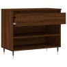 Armoire à chaussures Chêne marron 70x36x60 cm Bois d'ingénierie 