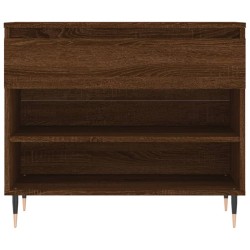 Armoire à chaussures Chêne marron 70x36x60 cm Bois d'ingénierie 