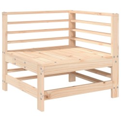 Salon de jardin 4 pcs bois massif de pin 