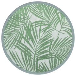 Tapis d'extérieur ARAKIL vert Ø200 cm PP 