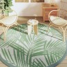 Tapis d'extérieur ARAKIL vert Ø200 cm PP 