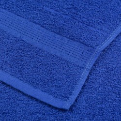 Serviettes de douche 4 pcs bleu 70x140 cm 360 g/m² 100% coton 
