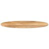 Dessus de table 90x40x2,5 cm ovale bois massif de manguier 