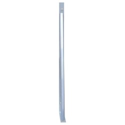 Supports pour poteau de clôture 3 pcs Acier galvanisé 