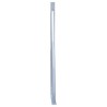 Supports pour poteau de clôture 3 pcs Acier galvanisé 