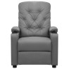 Fauteuil inclinable électrique Gris Similicuir 