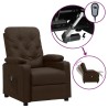 Fauteuil inclinable électrique Marron Similicuir 