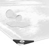 Bâche transparente avec œillets 2x3 m PVC 