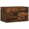 Armoire murale Chêne fumé 60x36,5x35 cm Bois d'ingénierie 