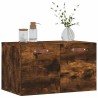 Armoire murale Chêne fumé 60x36,5x35 cm Bois d'ingénierie 