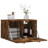 Armoire murale Chêne fumé 60x36,5x35 cm Bois d'ingénierie 