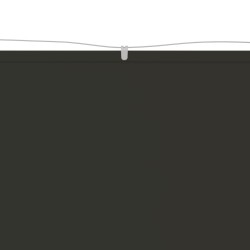 Auvent vertical Anthracite 60x1000 cm Tissu oxford 