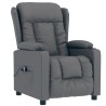Fauteuil inclinable électrique Gris Similicuir 