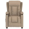 Fauteuil inclinable électrique Cappuccino Similicuir 