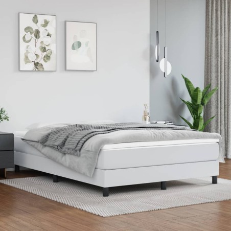 Matelas de lit à ressorts ensachés Blanc 140x190x20 cm 