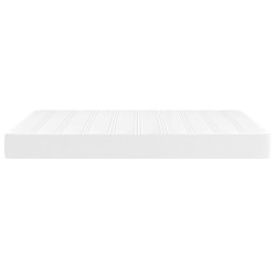 Matelas de lit à ressorts ensachés Blanc 140x190x20 cm 