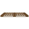 Lit de palette sans matelas marron miel bois massif 
