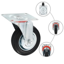 32 pcs Roulettes pivotantes 100 mm 