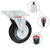 32 pcs Roulettes pivotantes 100 mm 
