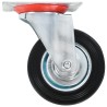 32 pcs Roulettes pivotantes 100 mm 