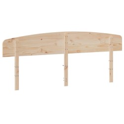 Tête de lit 180 cm bois massif de pin 