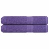 Serviettes 2 pcs violet 100x200 cm 360 g/m² 100% coton 