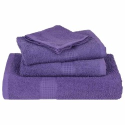 Serviettes 2 pcs violet 100x200 cm 360 g/m² 100% coton 