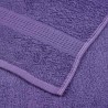 Serviettes 2 pcs violet 100x200 cm 360 g/m² 100% coton 