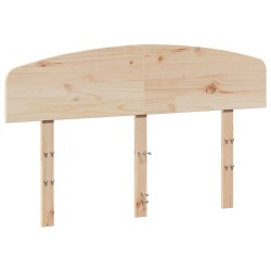 Tête de lit 135 cm bois massif de pin 