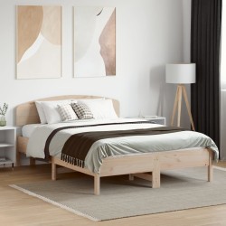 Tête de lit 135 cm bois massif de pin 