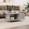 Table basse sonoma gris 90x50x40 cm bois d'ingénierie 