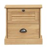 Table de chevet VIGO 42x35x42 cm bois de pin massif 