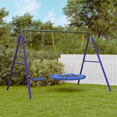 Jeu de balançoire d'extérieur balançoire et balançoire soucoupe 