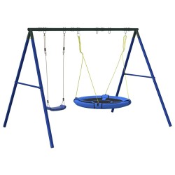 Jeu de balançoire d'extérieur balançoire et balançoire soucoupe 