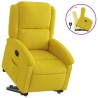 Fauteuil inclinable Jaune Velours 