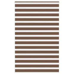 Store zèbre marron 140x200cm largeur du tissu 135,9cm polyester 