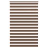 Store zèbre marron 140x200cm largeur du tissu 135,9cm polyester 