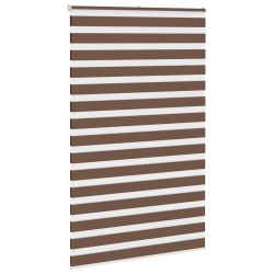 Store zèbre marron 140x200cm largeur du tissu 135,9cm polyester 