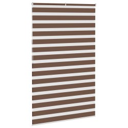 Store zèbre marron 140x200cm largeur du tissu 135,9cm polyester 