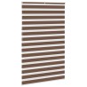 Store zèbre marron 140x200cm largeur du tissu 135,9cm polyester 