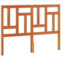 Tête de lit cire marron 160 cm bois massif de pin 