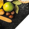 Tapis de cuisine lavable impression d'épices 60x180 cm velours 