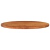Dessus de table 110x40x3,8 cm ovale bois massif d'acacia 