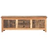 Meuble TV 120x30x40 cm Bois d'acacia et de récupération massif 