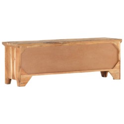 Meuble TV 120x30x40 cm Bois d'acacia et de récupération massif 